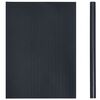 vidaXL Garten Sichtschutzbildschirme 2 pcs Dunkelgrau 35 x 0.19 m PVC