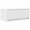 vidaXL TV-Schrank Weiß 60x31x25,5 cm Holzwerkstoff