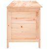 vidaXL Gartentruhe 150x50x56,5 cm Massivholz Tanne