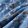 Kinderkleid mit Langen &Auml;rmeln Petrolblau 140