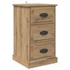 vidaXL Nachttisch Artisan-Eiche 39 x 39 x 67,5 cm Holzwerkstoff