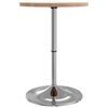 vidaXL Bartisch &Oslash;50x90,5 cm Massivholz Eiche