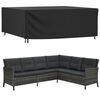 vidaXL Gartenm&ouml;bel-Abdeckungen 2 Stk. Schwarz 250x210x90cm Wasserdicht