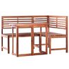 vidaXL 2-tlg. Bistro-Set Akazie Massivholz