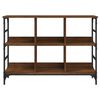 vidaXL Sideboard Braun Eichen-Optik 102x32x73,5 cm Holzwerkstoff