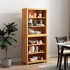 vidaXL Aufbewahrungsm&ouml;bel-Set mit Speicher Braun Holzwerkstoff