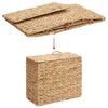 vidaXL Toilettenrollenhalter Natur 36 x 18 x 31 cm Wasserhyazinthe