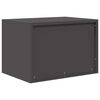 vidaXL Aufbewahrungsschrank Schwarz 60 x 40 x 40 cm Stahl