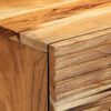 vidaXL Nachttisch Braun 50 x 33 x 62 cm Massivholz Akazie