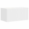 vidaXL TV-Wandschrank 2 pcs Wei&szlig; 60 x 31 x 29,5 cm Holzwerkstoff