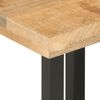 vidaXL Satztische 3 Stk. Raues Massivholz Mango und Eisen