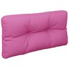 vidaXL Palettenkissen Rosa 80x40x12 cm Stoff