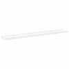 vidaXL Bilderleisten 2 Stk. Wei&szlig; 80x9x3 cm MDF