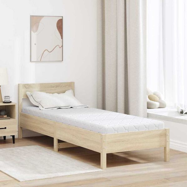vidaXL Matratze Wei&szlig; 80 x 200 cm PU-Schaum