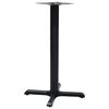 vidaXL Bistrotisch-Gestell Schwarz 56x56x72 cm Gusseisen