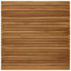 vidaXL Tischplatte 90 x 90 x 3,5 cm Quadratisch Massives Teakholz