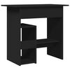 vidaXL Schreibtisch Schwarz 80x45x74 cm Holzwerkstoff