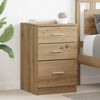 vidaXL Nachttisch Artisan-Eiche 40 x 40 x 63 cm Holzwerkstoff