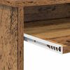 vidaXL Schreibtisch Altholz 120,5 x 44 x 88,5 cm Holzwerkstoff