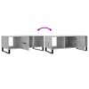 vidaXL Couchtisch Betongrau 102x50x40 cm Holzwerkstoff
