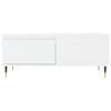 vidaXL Couchtisch Wei&szlig; 90x50x36,5 cm Holzwerkstoff