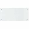 vidaXL Küchenrückwand Transparent 90 x 40 cm Gehärtetes Glas