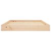 vidaXL Hundebett 101,5x74x9 cm Massivholz Kiefer