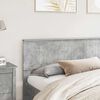 vidaXL Kopfteil Beton Grau 200 cm Holzwerkstoff