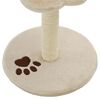 vidaXL Katzen-Kratzbaum Sisal 40 cm Beige und Braun
