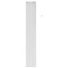 vidaXL Jalousie Wei&szlig; 40 x 250 cm 35 mm Massives Paulownia-Holz