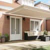 vidaXL Markise Beige 500 x 300 x 165 cm Polyester und Metall