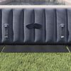 vidaXL Bodenfolie f&uuml;r Pools Schwarz 999 x 500 x 0,1 cm Vliesstoff