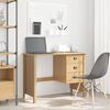 vidaXL Schreibtisch mit Schubladen Hill Honigbraun 100 x 45 x 74 cm
