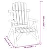 vidaXL 5-tlg. Garten-Lounge-Set Massivholz Fichte