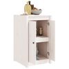 vidaXL Outdoor-K&uuml;chenschrank Wei&szlig; Massivholz Kiefer