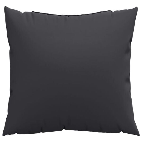 vidaXL Sofakissen 4 Stk. Schwarz 40x40 cm Stoff