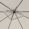 vidaXL Pavillon 3x3x2,7 m Creme 160 g/m²