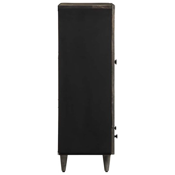 vidaXL Highboard 60x33x100 cm Massivholz Mango