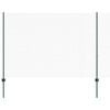 vidaXL Sechseckzaun mit Pfosten 50 x 1,6 m PVC-beschichteter Stahl