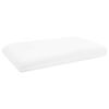 vidaXL Schlafkissen Uni Wei&szlig; 50 x 30 x 10,5 cm