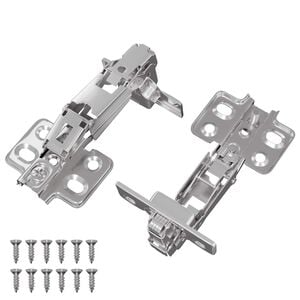 vidaXL Scharnier 2 Stk. Nickel 139 x 64,1 x 10 mm Eisen