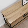 vidaXL Konsolentisch Artisan-Eiche 100 x 30 x 75 cm Holzwerkstoff