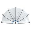 vidaXL Pool-Kuppel Rund 376x188 cm PVC