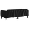 vidaXL Tagesbett Schwarz 90x190 cm Samt