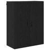 vidaXL Highboard Schwarz Eichen-Optik 69,5 x 34 x 180 cm Holzwerkstoff