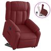 vidaXL Relaxsessel mit Aufstehhilfe Weinrot Stoff