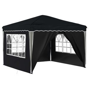 vidaXL Pop-up Partyzelt 288 x 288 x 245 cm Anthrazit Oxford-Stoff