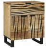 vidaXL Nachttisch Natur 50 x 33 x 60 cm Holzwerkstoff