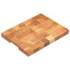 vidaXL Hackblock 40&times;30&times;3,8 cm Akazie Massivholz