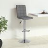 vidaXL Barhocker Hellgrau Stoff